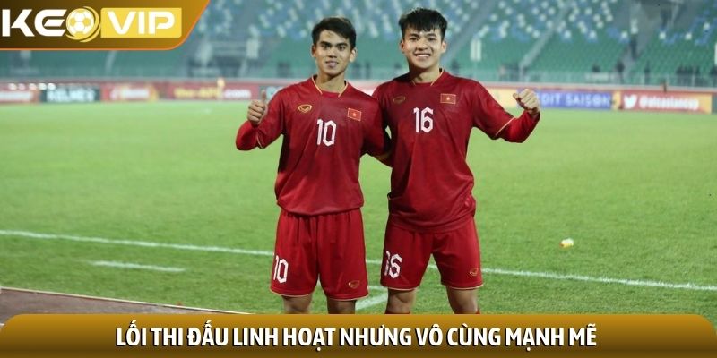 Khuất Văn Khang - Hiện tượng trẻ triển vọng của bóng đá Việt 2 Lối thi đấu linh hoạt nhưng vô cùng mạnh mẽ